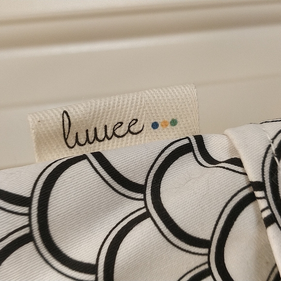 Small tote with leather bottom - Picture 2 of 6